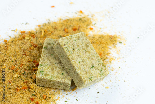 Flavor Cubes with Seasoning Mix. All-Purpose Cooking Cubes photo