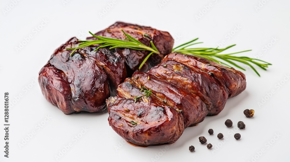 Grilled lamb chops with seasonings Grilled lamb chops with seasonings
