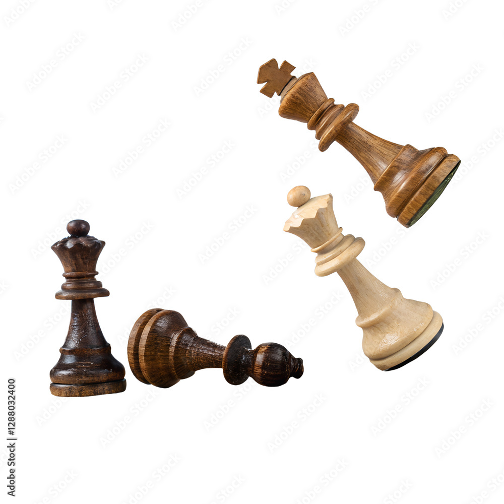 Falling chess pieces on the board isolated transparent, Isolated Trasnparent Background, Png Isolated, Trasnparent Background Falling chess pieces on the board isolated transparent, Isolated Trasnparent Background, Png Isolated, Trasnparent Background