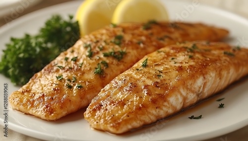 Baked Salmon with Lemon photo