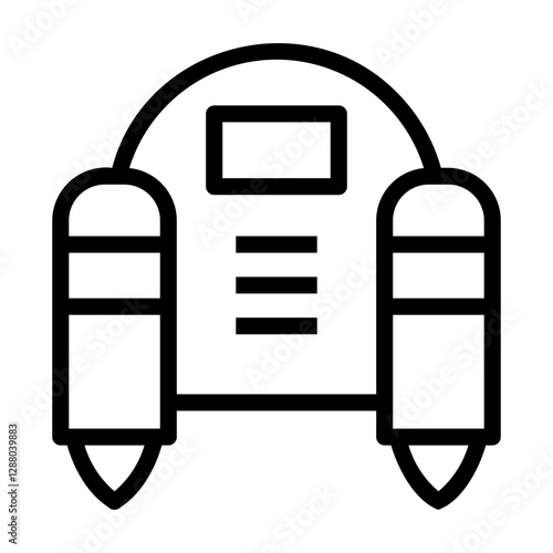 jetpack Line Icon