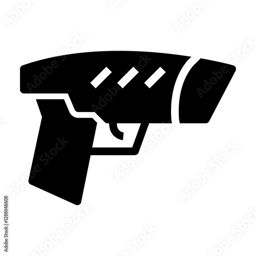 laser gun Solid icon