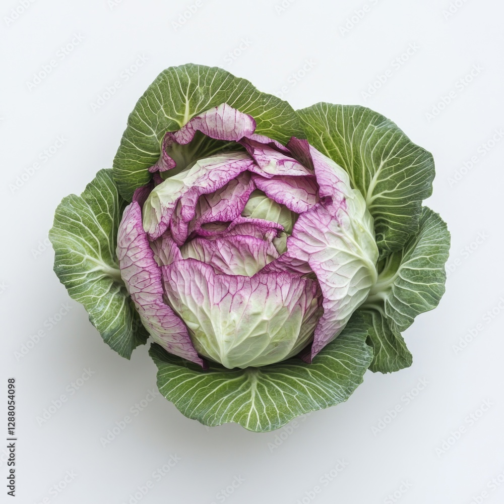 Obraz premium Purple Cauliflower Head