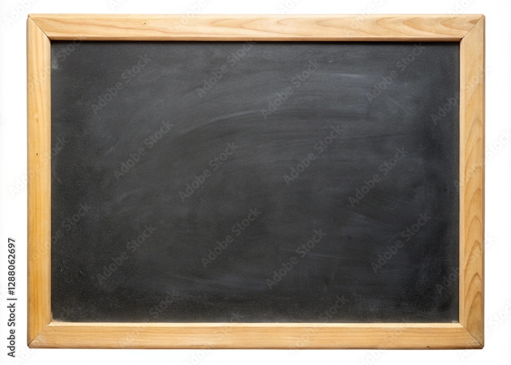 Blank Blackboard Isolated On A White Background
Blank Blackboard Isolated On A White Background