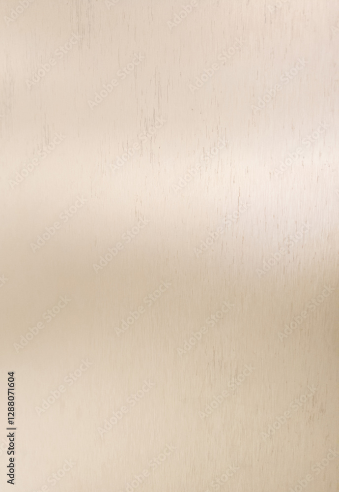 Fototapeta premium Stainless steel texture. Abstract golden brushed metal background and reflection.