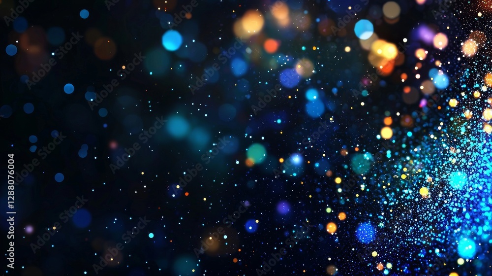 Fototapeta premium Abstract network information and web science are closely tied to the development of technology, data centers, fiber optic cables, and 5G connections for a digital future
