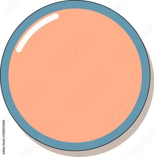 Clickable Round UI Buttons for Web & Mobile