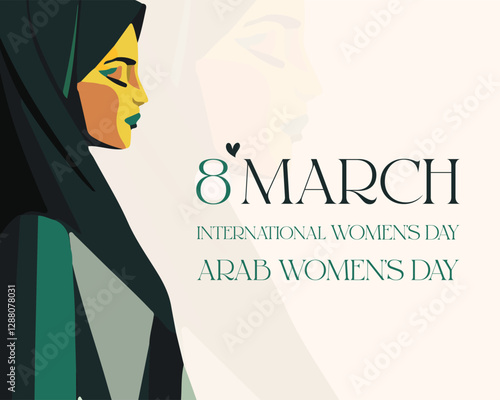 Celebrate International Women's Day on March 8th - Honoring Saudi, Emirati, and Arab Women with a Unique Design - 8 march - march 8
