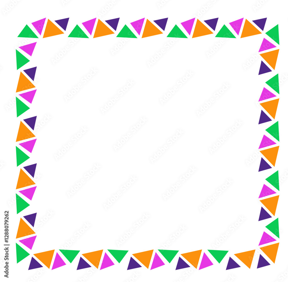 Fototapeta premium flat-colorful-frame