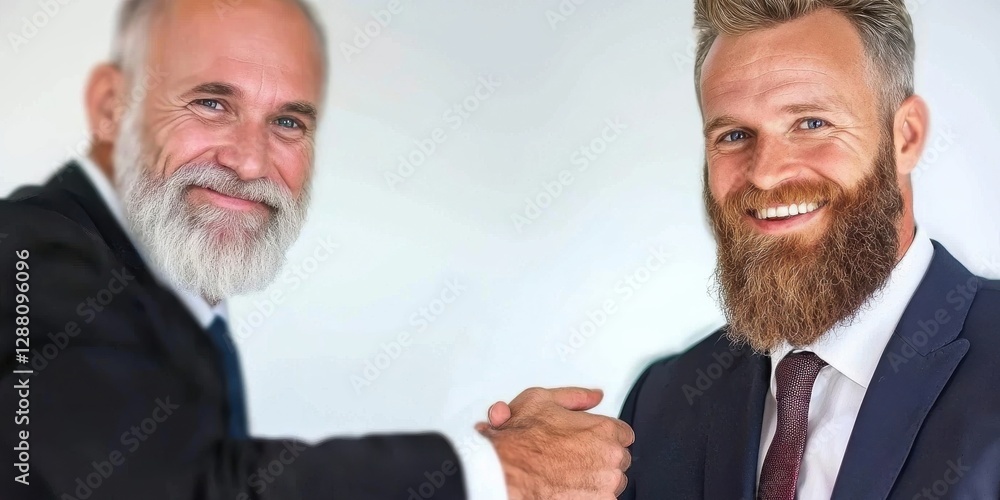 Entrepreneurs discussing partnership agreements in a formal business setting. Entrepreneurs discussing partnership agreements in a formal business setting.