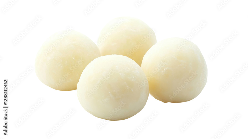 Soft and chewy dessert balls prepared from glutinous rice flour, a traditional treat enjoyed during festive occasions Soft and chewy dessert balls prepared from glutinous rice flour, a traditional treat enjoyed during festive occasions