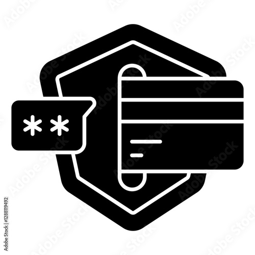 Creative design icon of atm withdrawal