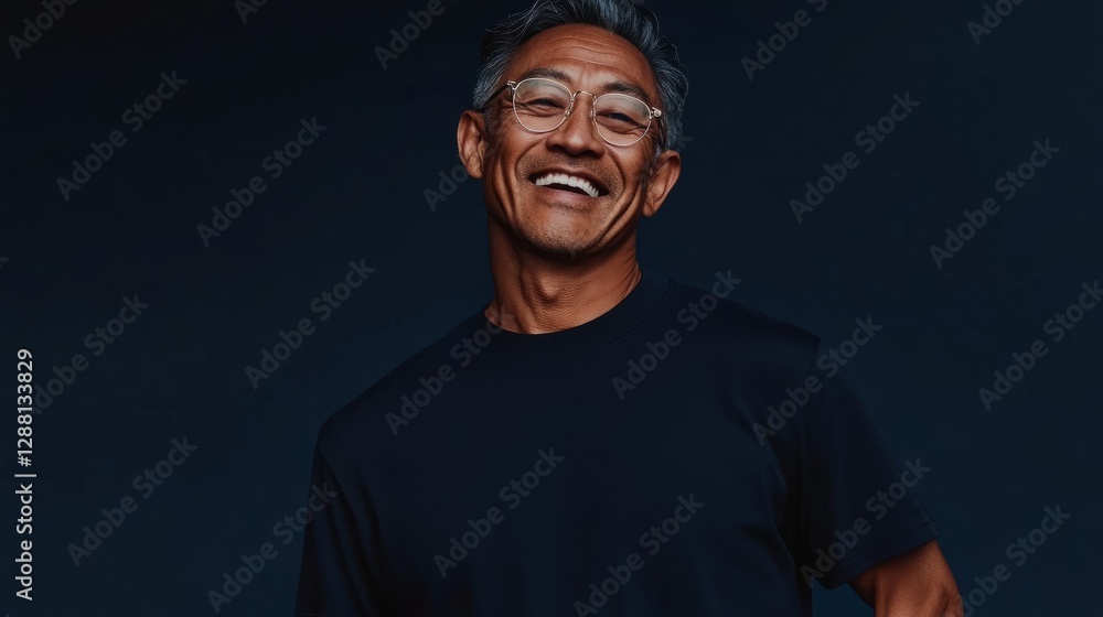 Man posing in portrait. Man posing in portrait.