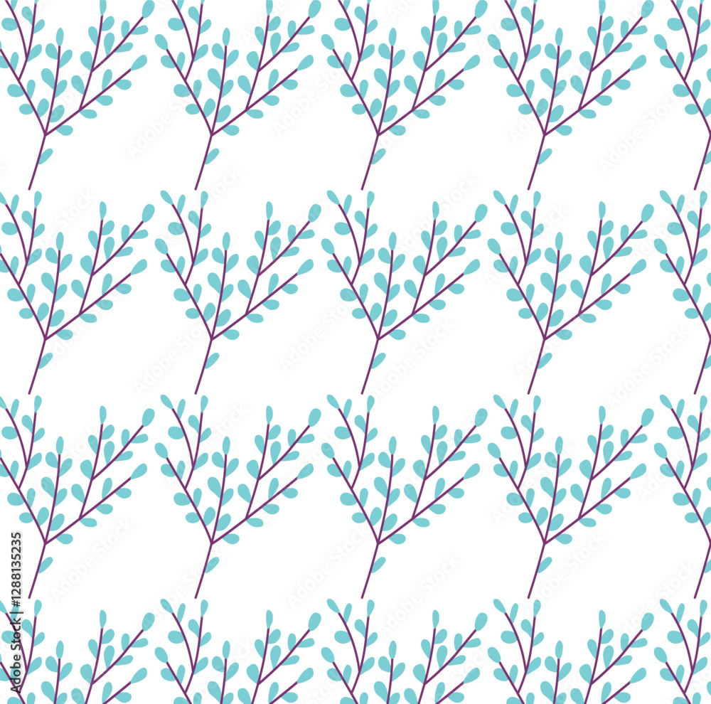 seamless pattern with branches seamless pattern with branches