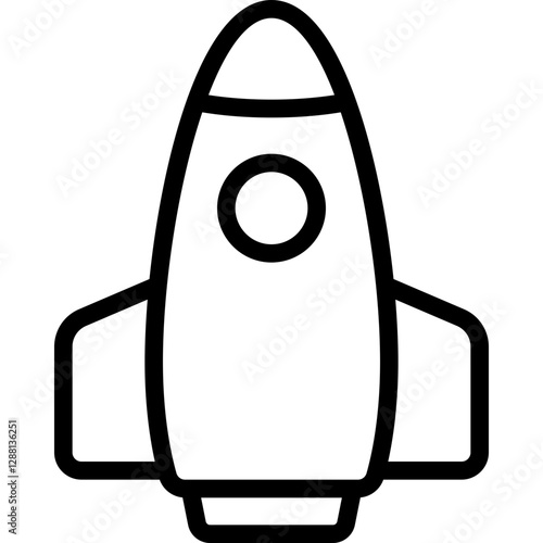 Rocket Ship Icon