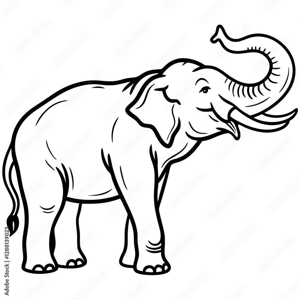 Fototapeta premium Mammoth Elephant
