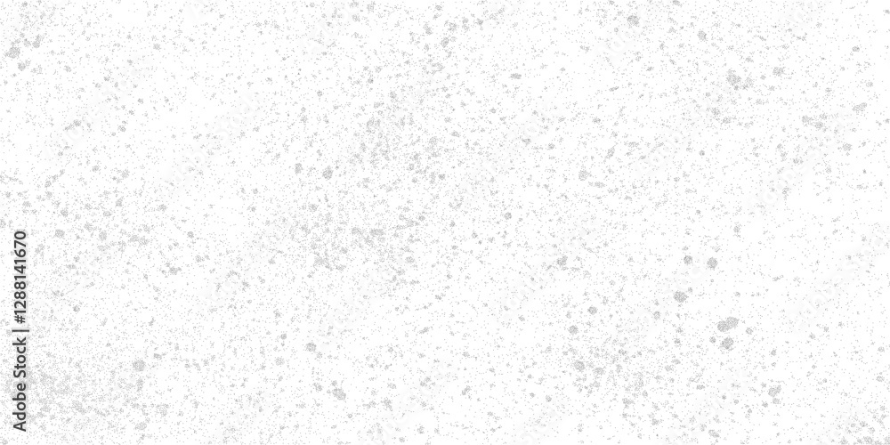 Textured white background, dusty halftone, black spray paint splatters, ink spots, bold grunge stipple effect in retro style Textured white background, dusty halftone, black spray paint splatters, ink spots, bold grunge stipple effect in retro style