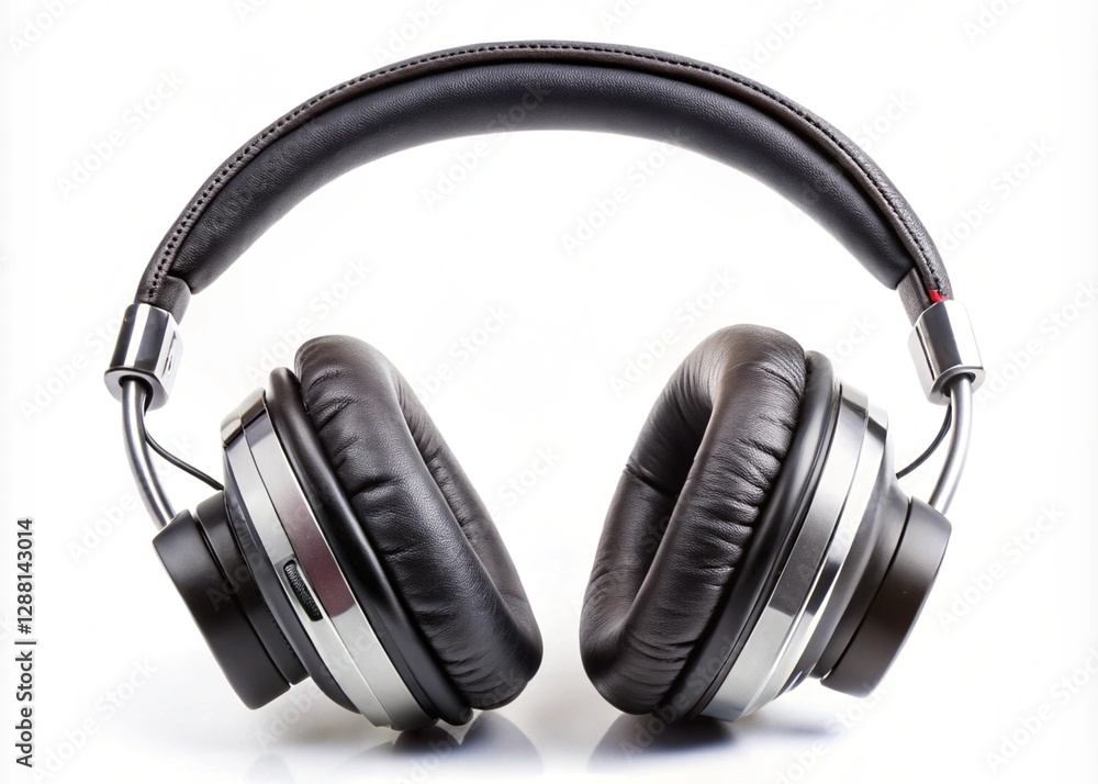 Headphones Headset On White Background