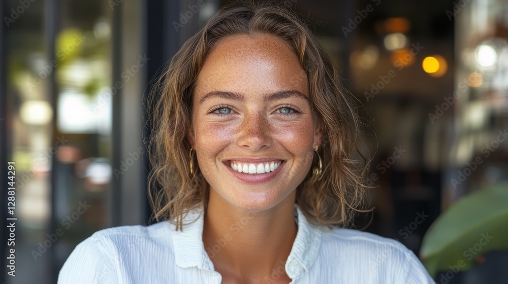 The image features a woman. The image features a woman.