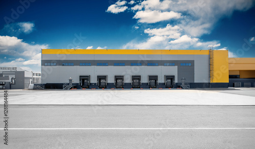 Large logistics building  