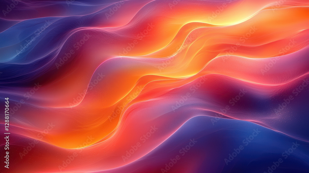 Celestial Waves of Color: A mesmerizing display of vibrant, flowing waves of color, creating a sense of ethereal beauty and cosmic energy, ideal for artistic and abstract designs. Celestial Waves of Color: A mesmerizing display of vibrant, flowing waves of color, creating a sense of ethereal beauty and cosmic energy, ideal for artistic and abstract designs.