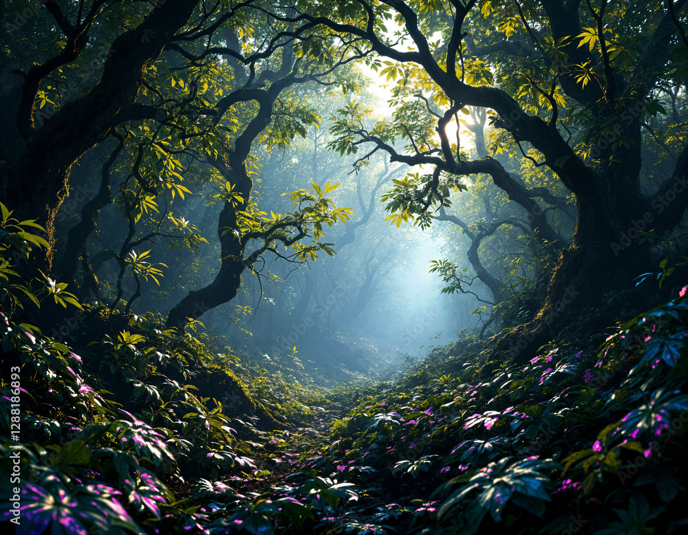 Fototapeta premium Autumn in the woods