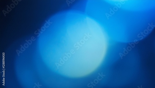 Abstract de-focused blue light leak gradient background loop for overlay on your project. Glare view through glass