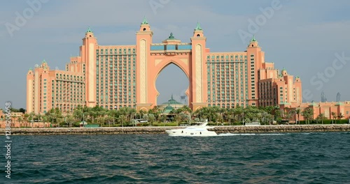 Atlantis The Palm Hotel View from the Sea, Dubai