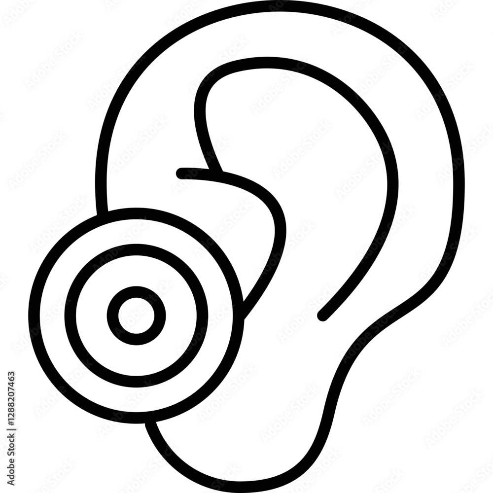 Auditory Icon Vector Element Auditory Icon Vector Element