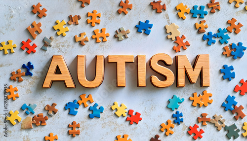 Wooden letters spelling 