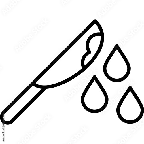 Knife Icon Vector Element
