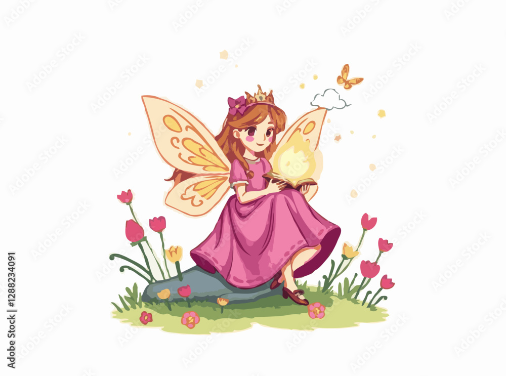 Enchanting Fairy Tale Illustration for Children's Books Enchanting Fairy Tale Illustration for Children's Books