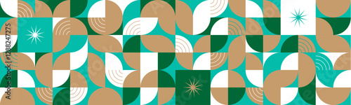 Geometric pattern background	