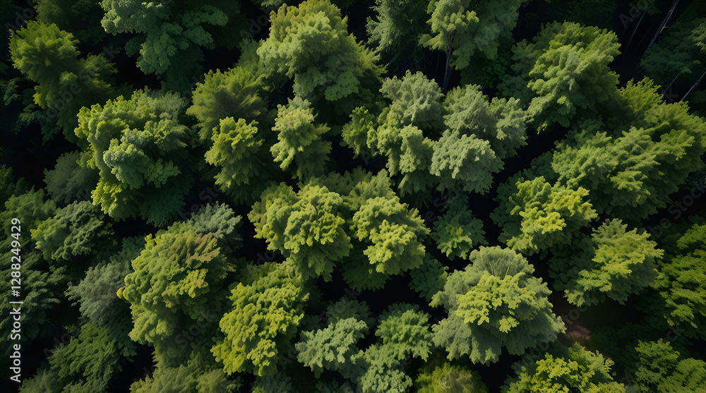 Aerial shot of trees with green foliage on a summer day in the forest around Loch Lomond,generative.ai
Aerial shot of trees with green foliage on a summer day in the forest around Loch Lomond,generative.ai