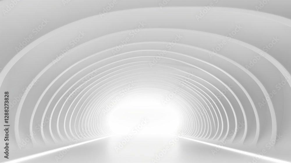 Abstract curved dynamic white background Abstract curved dynamic white background