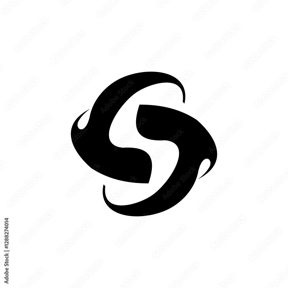 Fototapeta premium vector illustration of an abstract symbol