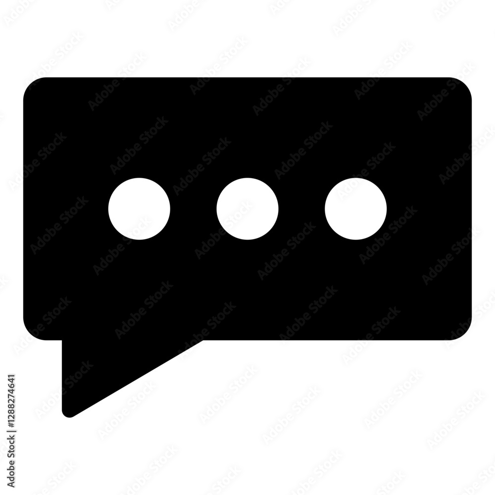 Fototapeta premium chat icon