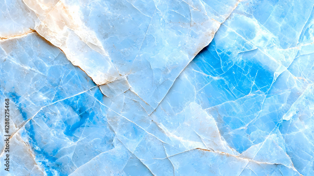 Obraz premium Blue marble texture background, design element