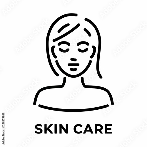 Womans Face Skincare Routine, Beauty Treatment, Healthy Glow