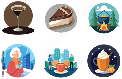 African Farmer's Coffee Bundle. Sustainable Harvest Collection Stickers