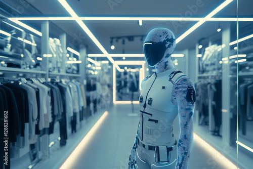 Wallpaper Mural Innovative fashion store showcases AI-powered technology for modern shopping experience Torontodigital.ca