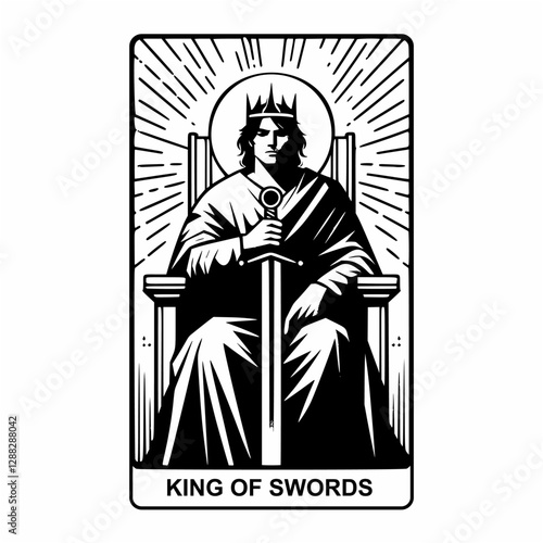 Modern Minimalist Tarot Card Design