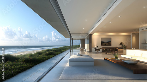 Wallpaper Mural Coastal Modern Home Interior (1) Torontodigital.ca