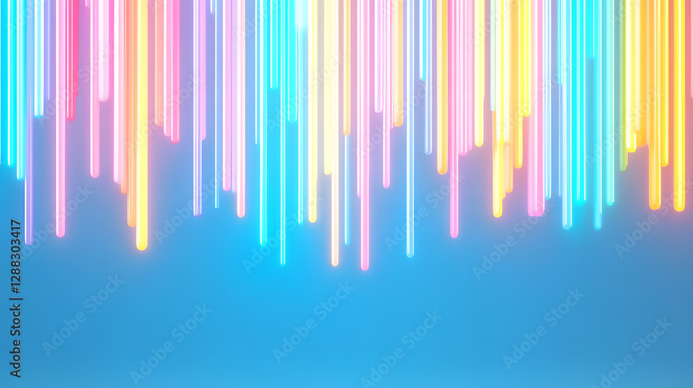 Future technology, the intersection of luminous lines and the collision of speed and power technology background Future technology, the intersection of luminous lines and the collision of speed and power technology background