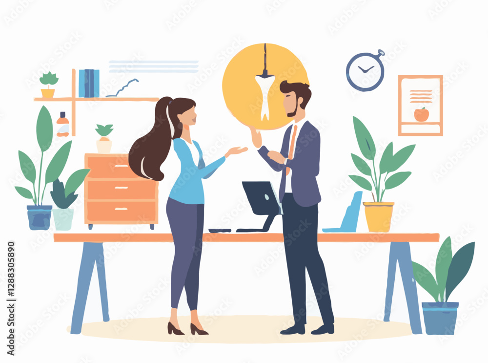 Modern Workplace Wellness Concept Modern Workplace Wellness Concept