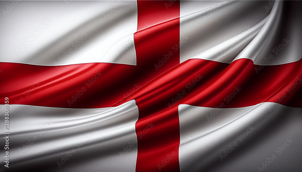 British National Flag Illustration in close up, Part 4 British National Flag Illustration in close up, Part 4