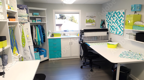 Creative workspace organization tips home office design inspiration modern environment interior view productivity concept