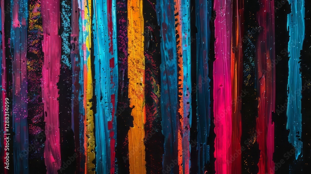 glowing multicolored lines background. glowing multicolored lines background.