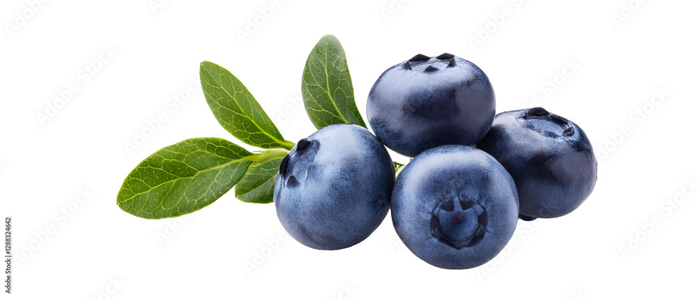 blueberries on isolated background blueberries on isolated background