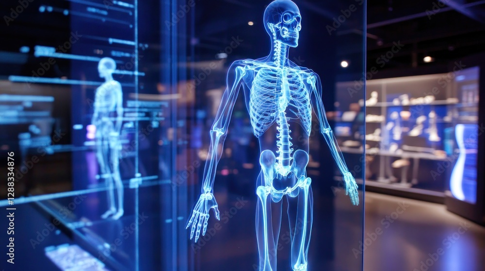 Digital Anatomy Exhibit: A Glimpse into the Human Body's Skeletal Structure through Interactive Displays Digital Anatomy Exhibit: A Glimpse into the Human Body's Skeletal Structure through Interactive Displays